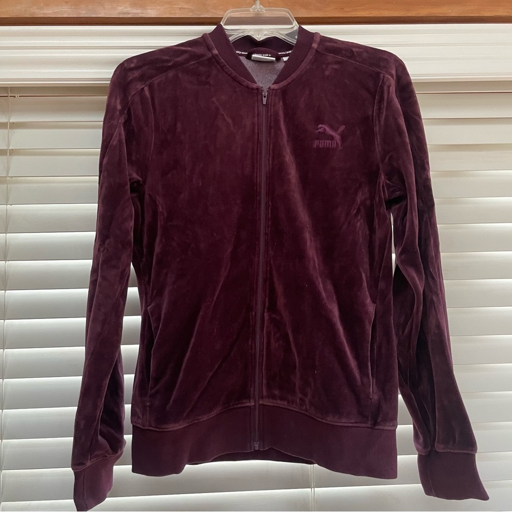 Puma Velour Track Jacket
